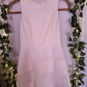 Ann Taylor off-white dress